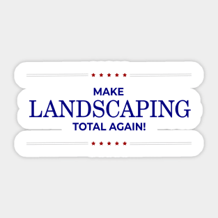 Four Seasons Total Landscaping Sticker